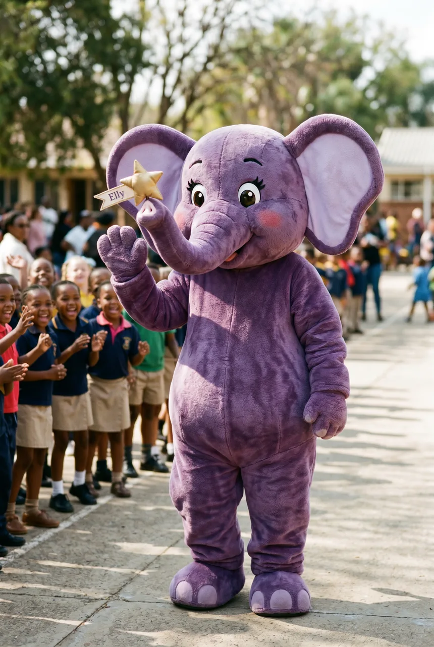 Nali the elephant mascot